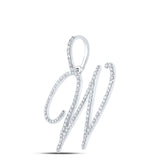 5/8CTW-DIA P1 INITIAL "W" GIFT PENDANT